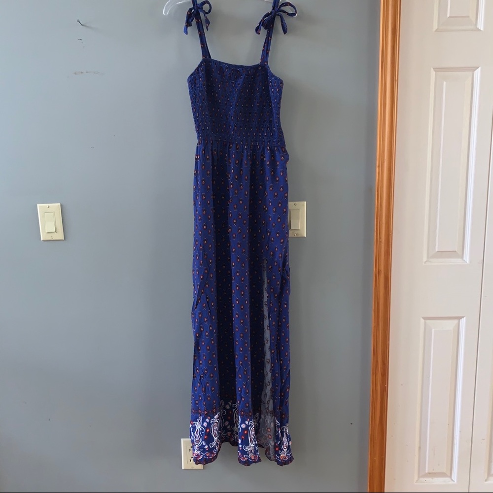 Patterned maxi dress